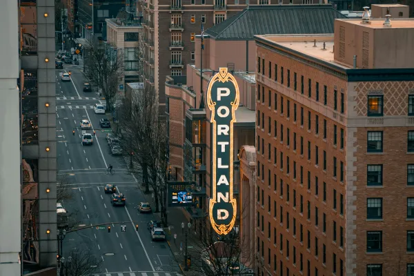 Portland sign