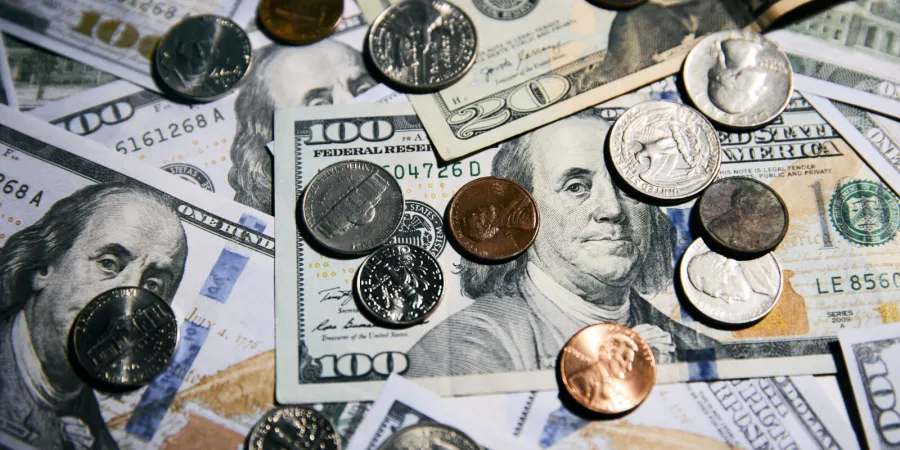 Cash and coins